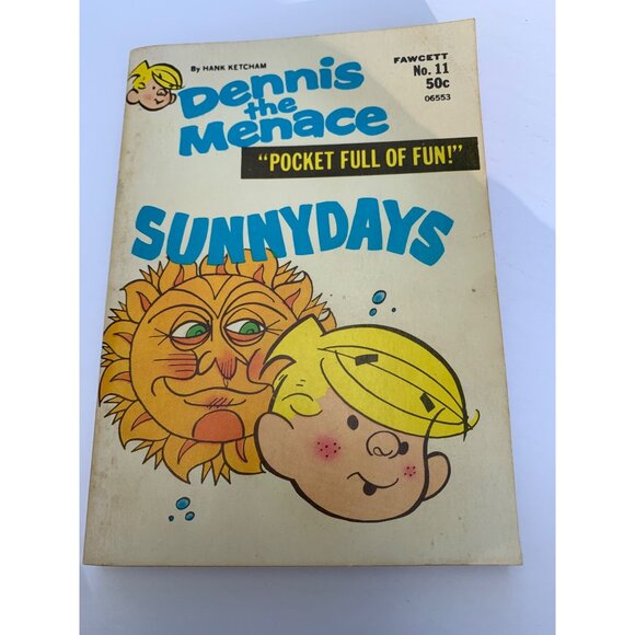 Dennis The Menace Pocket Full Of Fun #11 VG 1972 Comic Book Rare Fawcett - Picture 1 of 9